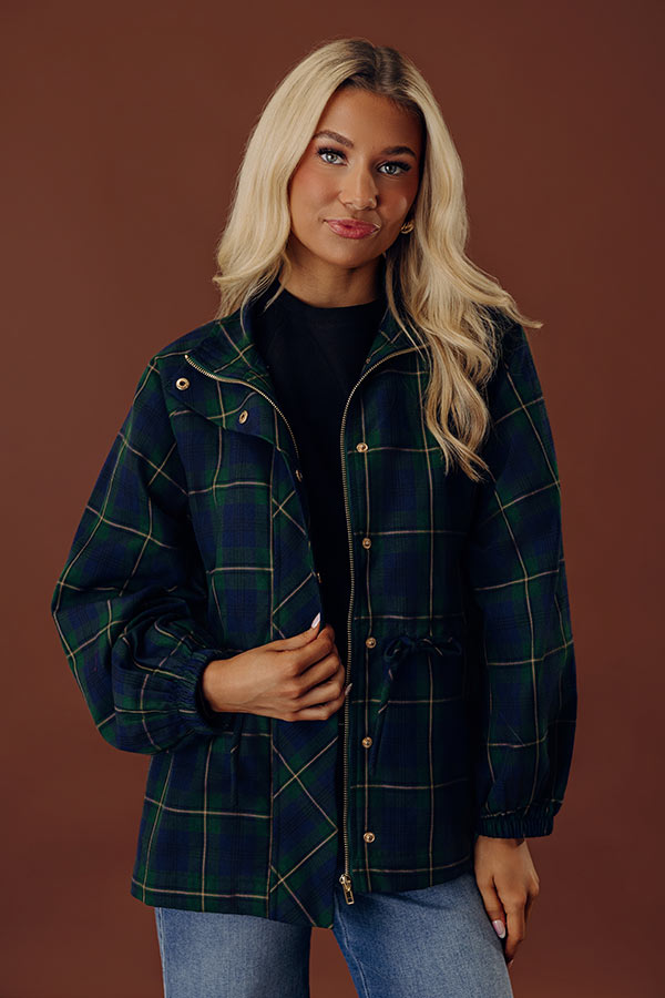 Plaid To Meet You Jacket Image - 2