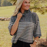 Cafe Cuddles Knit Stripe Sweater Top Image - 1