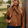 London Bound Faux Suede Jacket Image - 1