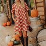Pumpkin Patch Cutie Denim Mini Dress Image - 1