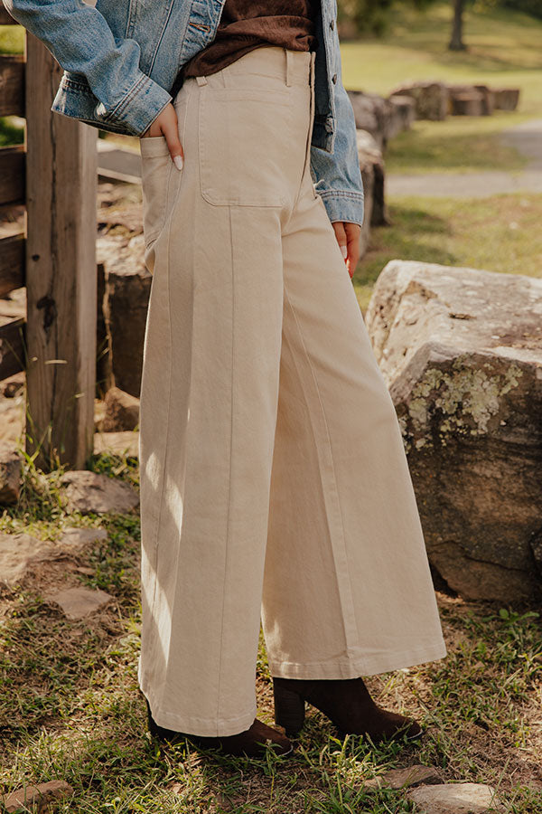The Andrea High Waist Wide Leg Jeans Image - 2