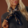 Countryside Estates Satin Hair Scarf in Black Image - 1