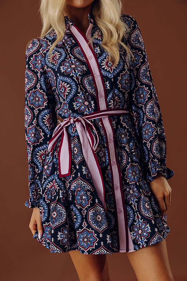 Happy Life Floral Mini Dress Image - 2