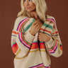 Sunset Cuddles Wool Blend Knit Cardigan Image - 1