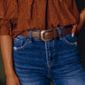 Classic Look Faux Leather Belt in Chocolate Image - 1