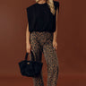 Material Girl Bubble Hem Top in Black Image - 1