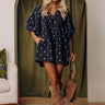 Haute Spot Denim Romper in Vintage Black Image - 1