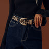 Classic Moment Faux Leather Belt in Leopard Image - 1
