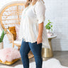 Backstage Beauty Babydoll Tunic in Ivory Image - 1