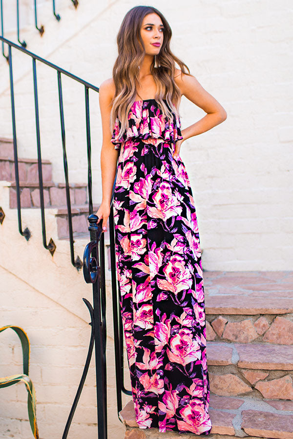 The Grace Maxi in Tropical Paradise