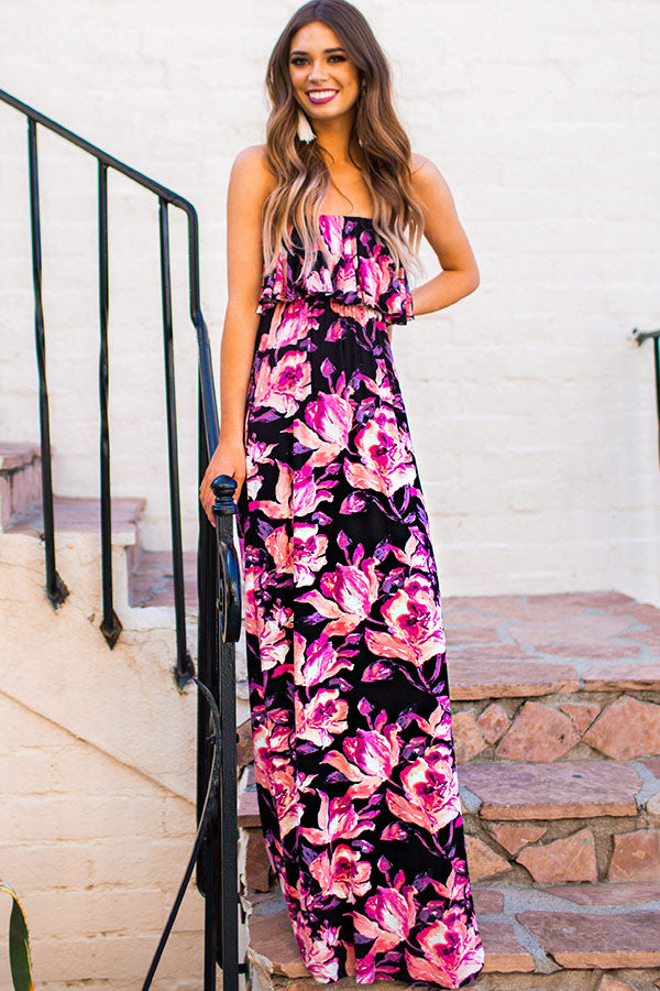 The Grace Maxi in Tropical Paradise