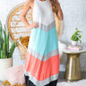 Dockside Dreaming Color Block Maxi Image - 1