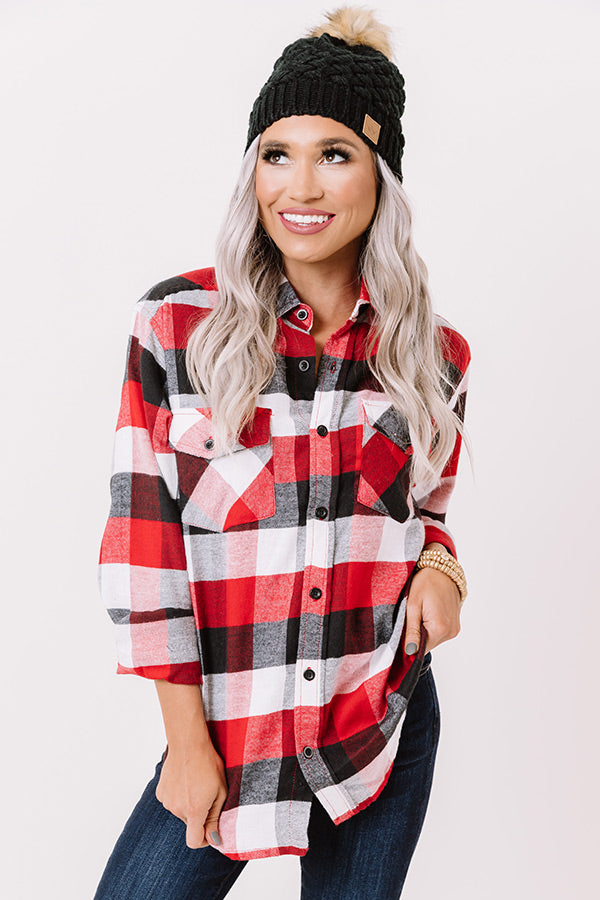 Cozy For Days Unisex Flannel in Fireside