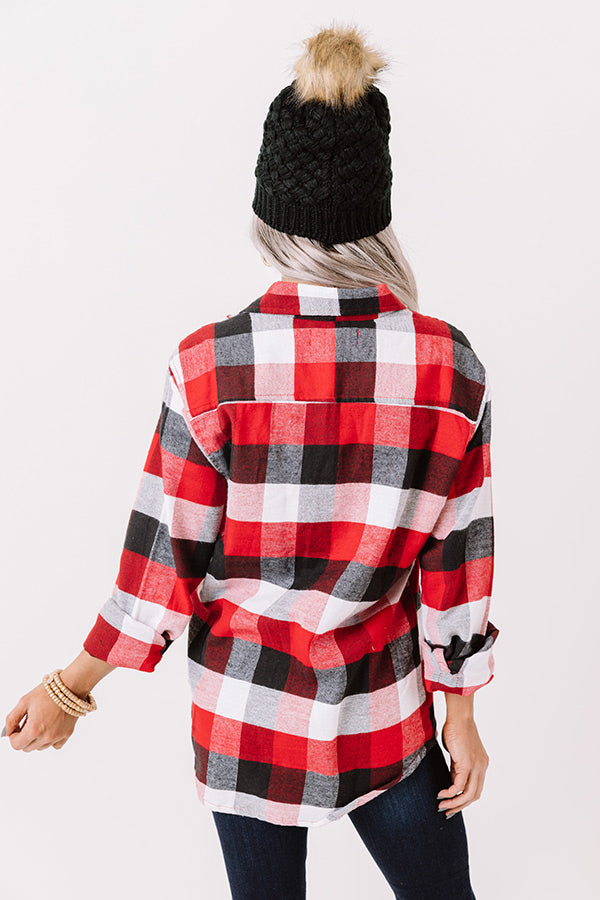 Cozy For Days Unisex Flannel in Fireside