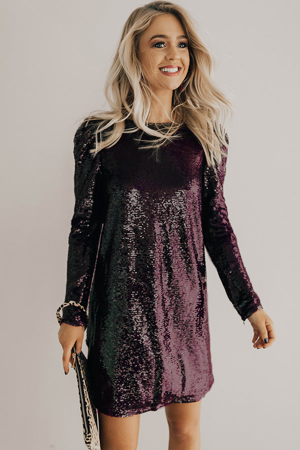 Sequins in Soho Shift Dress in Windsor Wine Impressions Online Boutique Sequins in Soho Shift Dress in Windsor Wine Impressions Online Boutique