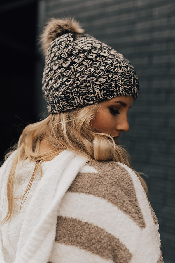 Trip To Tahoe Pom Beanie