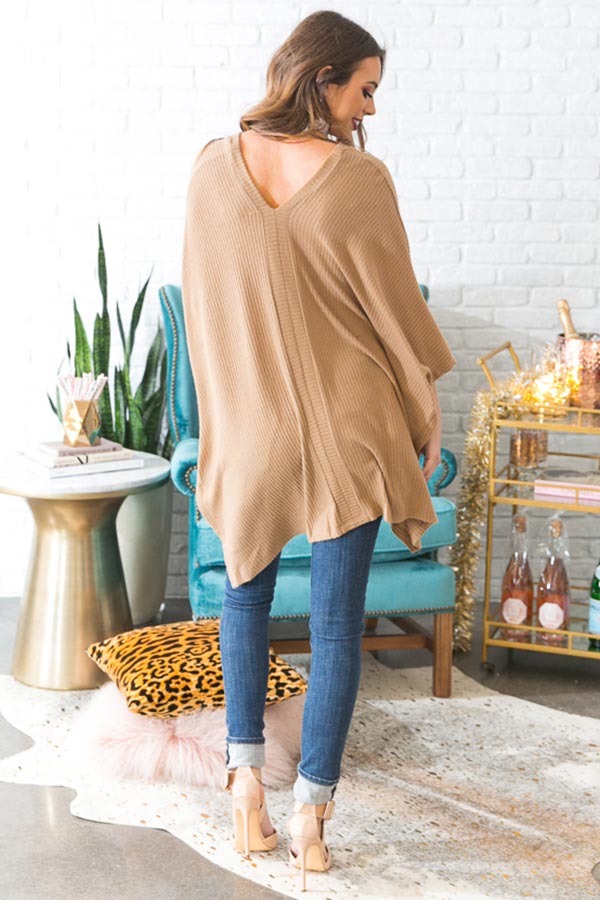 Sonoma Snuggles Tunic in Iced Mocha