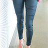 Manhattan High Waist Faux Leather Skinny Image - 1
