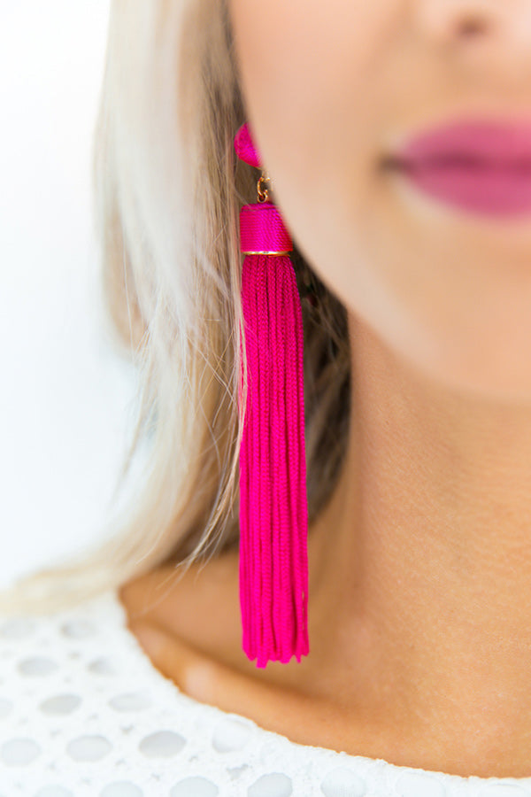 Style Icon Tassel Earrings