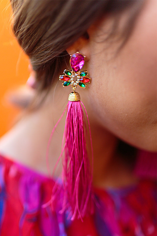 Styled To Perfection Tassel Earrings