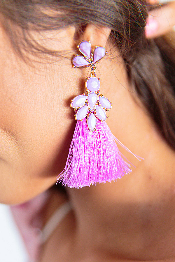 Social Hour Tassel Earrings