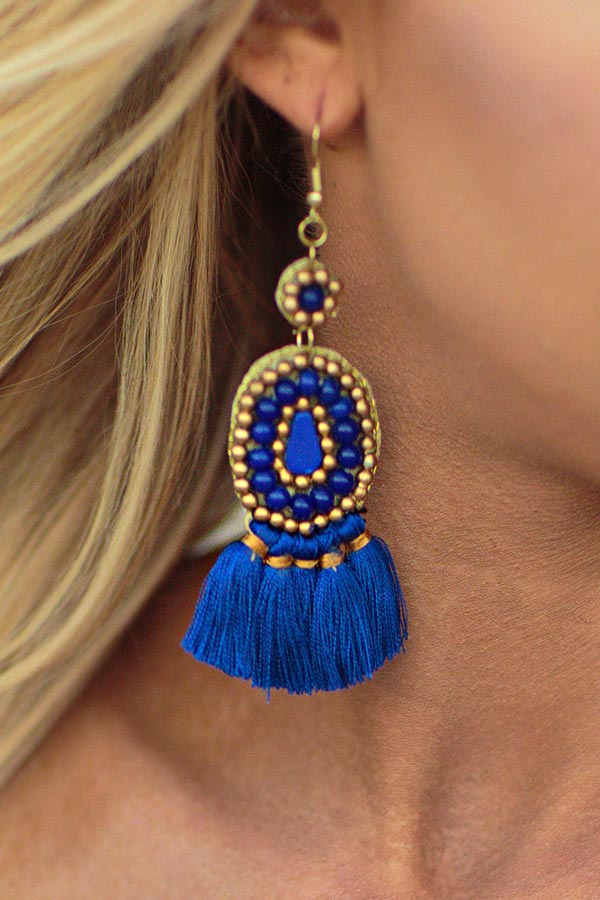 Cabo Cabana Tassel Earrings