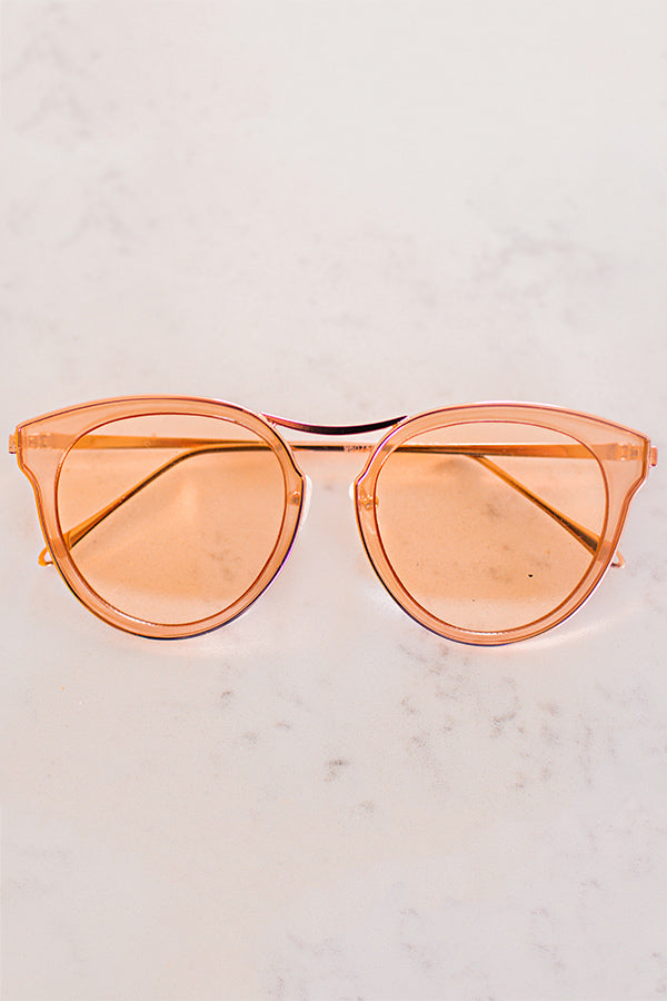 Catching Rays Sunglasses In Iced Latte