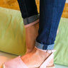 Seaside Platform Sandal In Blush Image - 1