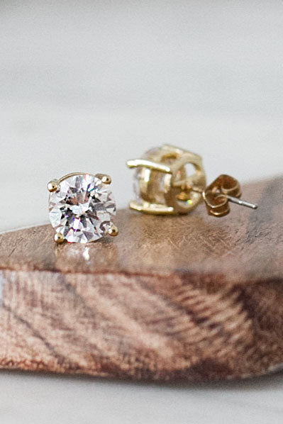 Soho Dream 1ct tw Cubic Zirconia Earrings in Gold