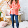 Oh So Swept Away Shift Top in Light Coral Image - 1