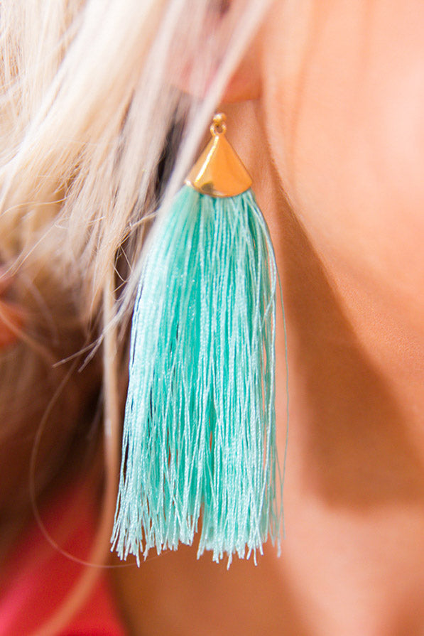 Laguna Beach Tassel Earrings