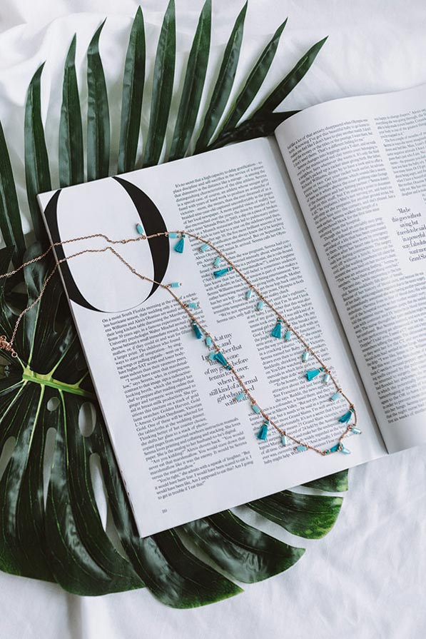 Into The Blue Necklace