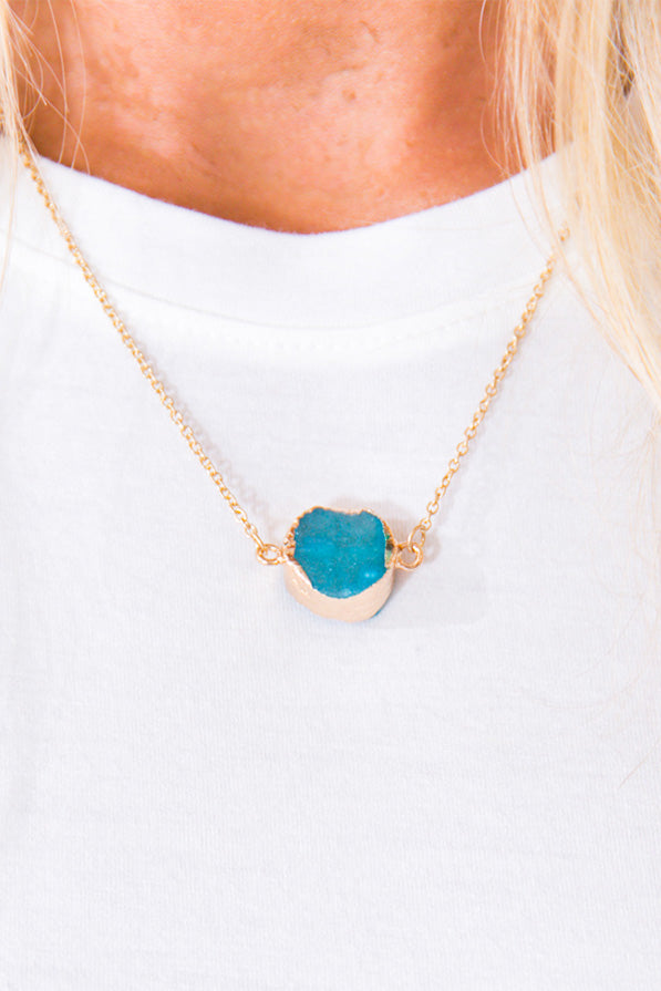 Cocktail Time Druzy Necklace