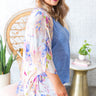 Coffee Date Floral Overlay in Ivory Image - 1