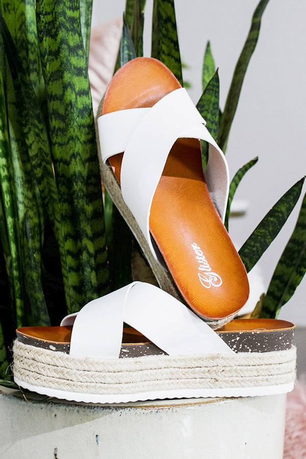 The Laguna Espadrille In White