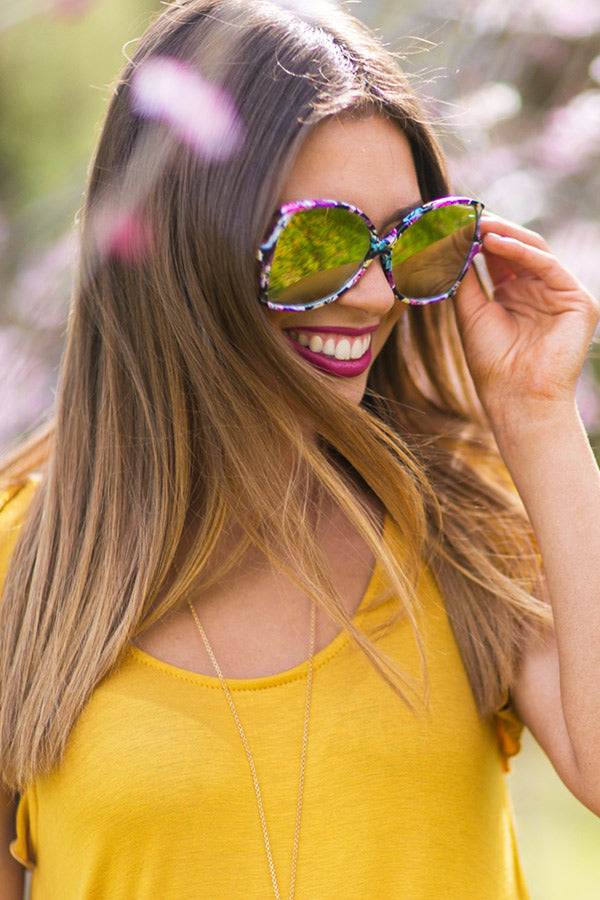 Throwing Shade Floral Sunnies