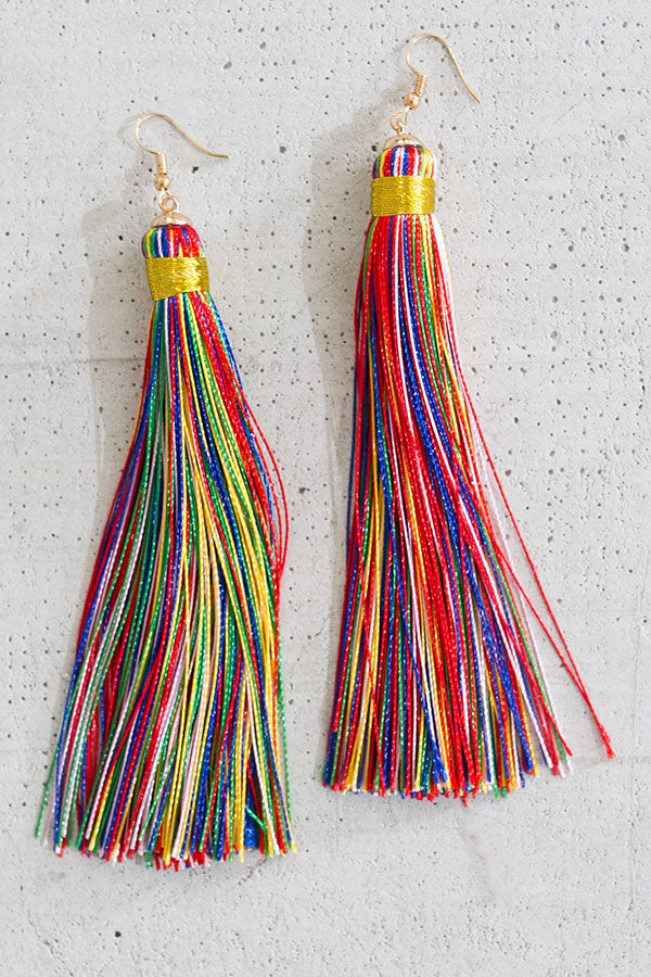 Fiesta Fabulous Tassel Earrings