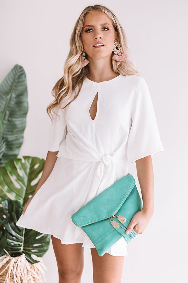 Napa Happy Hour Dress in White