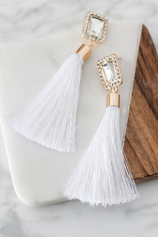 Life Of Luxury Tassel Earrings