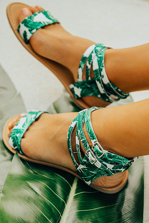 Party In The Palms Sandal