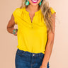 Absolutely Everything Shift Top In Marigold Image - 1