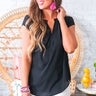 Absolutely Everything Shift Top In Black Image - 1