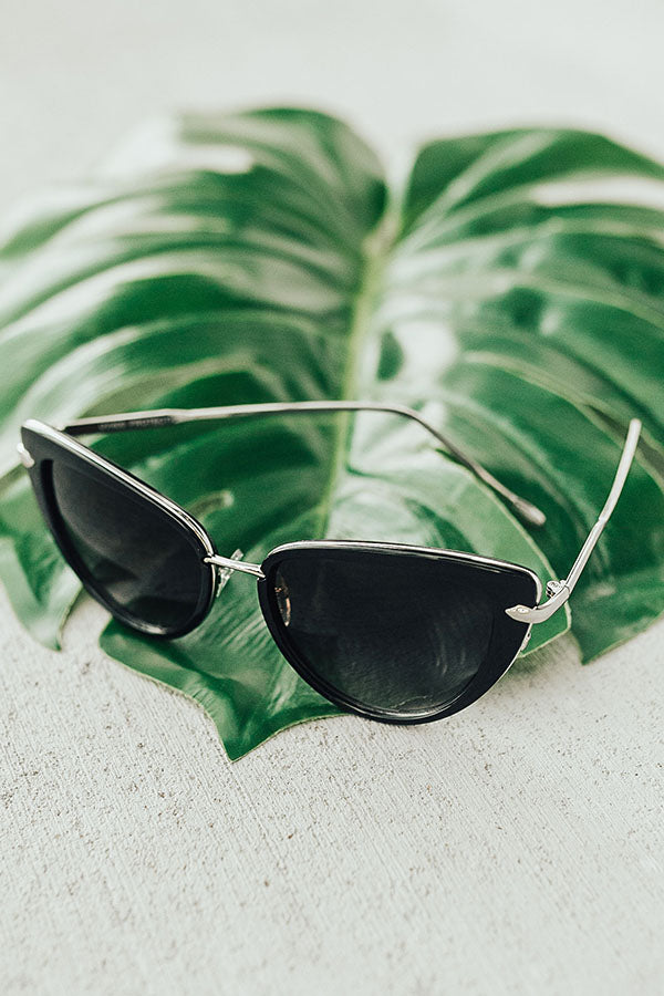 Poolside In Panama Sunnies in Silver