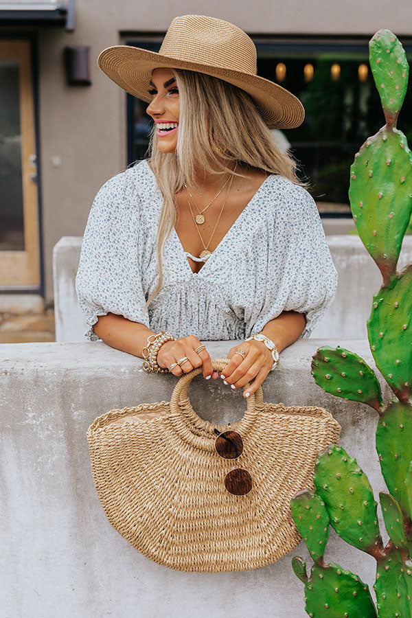 Ocean View Woven Tote