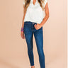 Absolutely Everything Shift Top In Cream Image - 1