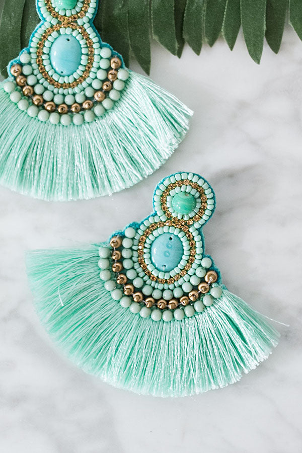 Santorini On My Mind Earrings