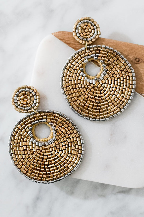 Summer Divine Earrings In Gold