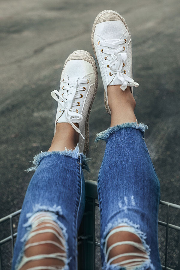 Seaside Sneaker in White