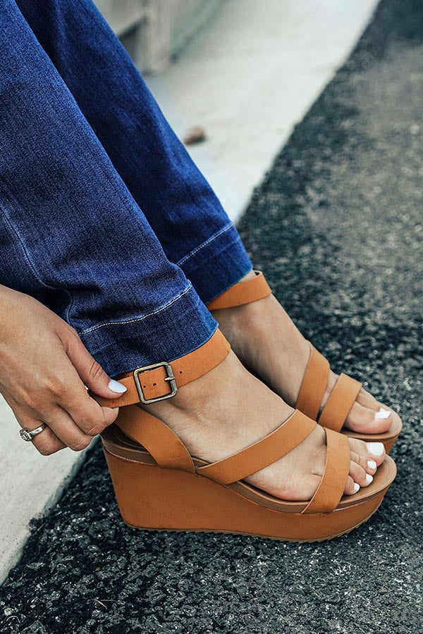 THe Emerson Wedge in Camel