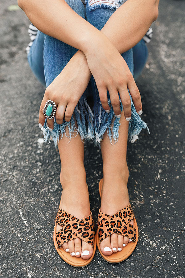 The Lexi Leopard Sandal